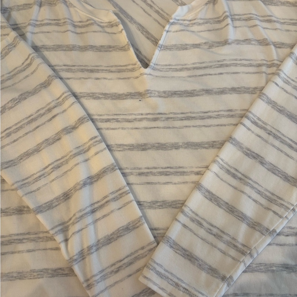Striped Long Sleeve Top